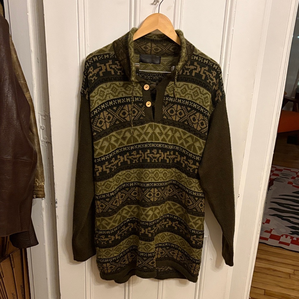 Alpaca Wool Pullover Sweater